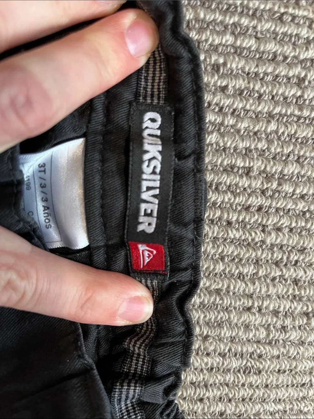 3 Pack Quiksilver Boys' pants in Black and navy